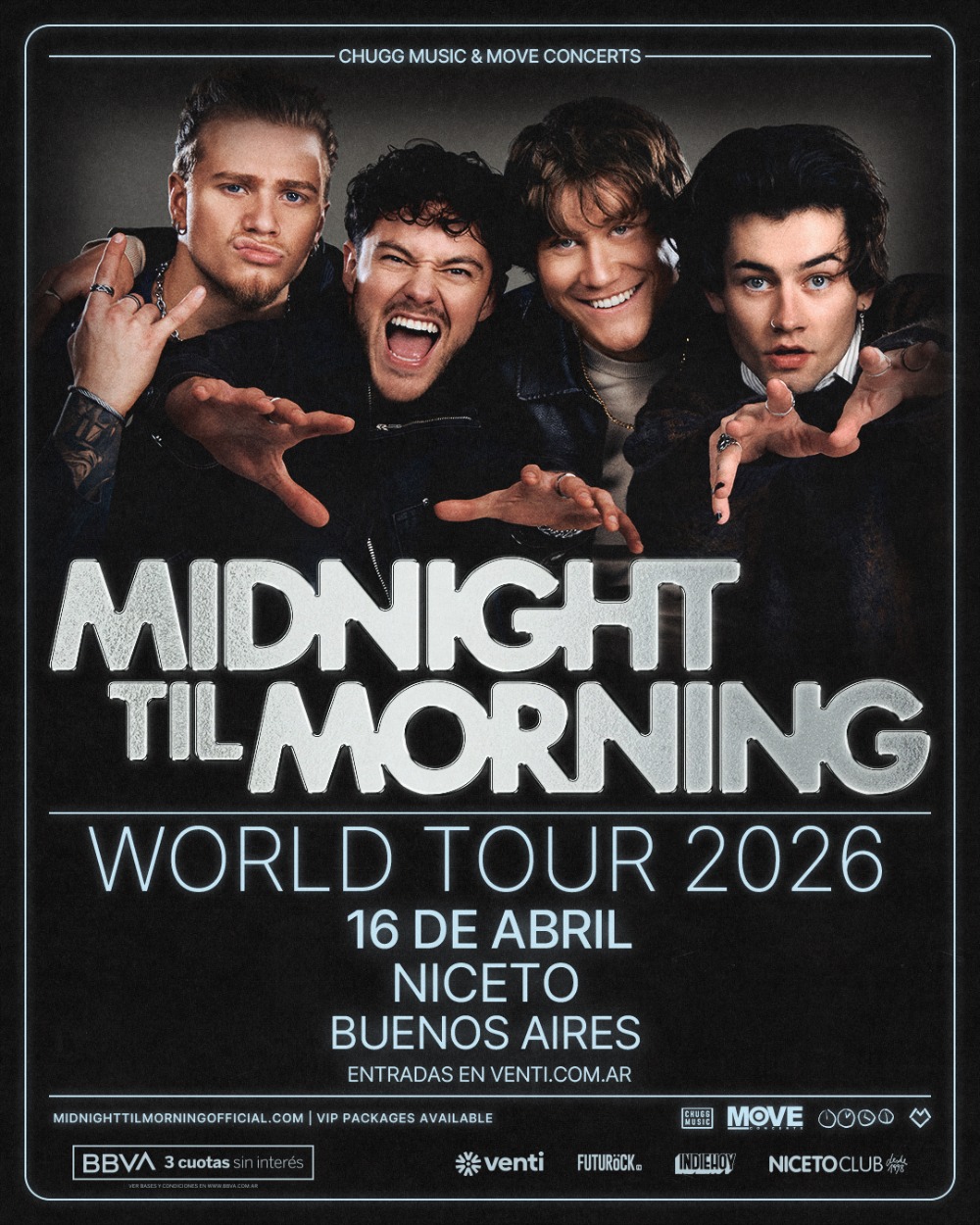 Midnight Til Morning — Flyer